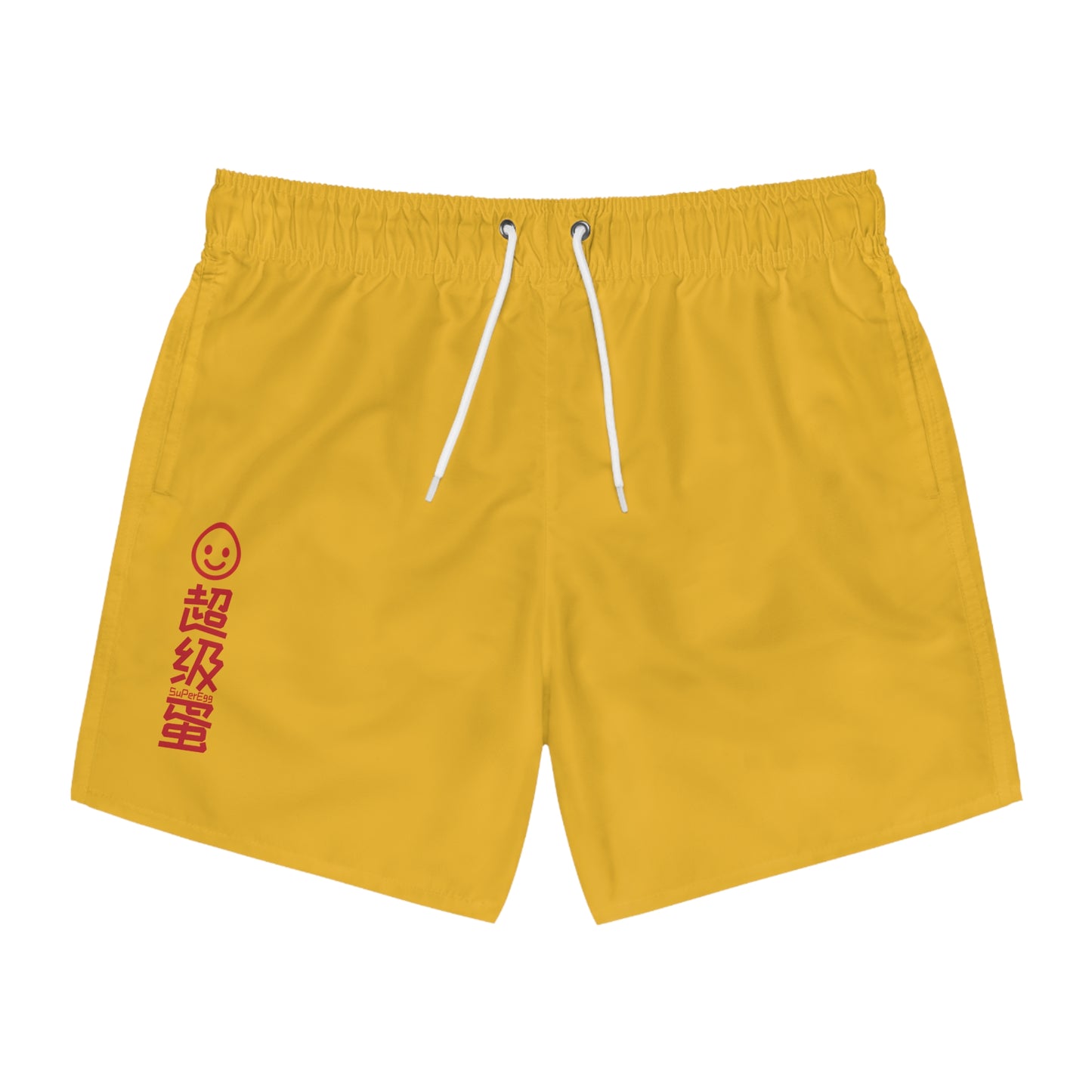 "SuperEgg x China" Swim Trunks - Yolk